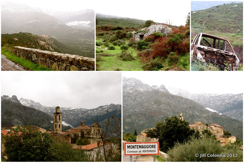 Mountain scenes of Corsica