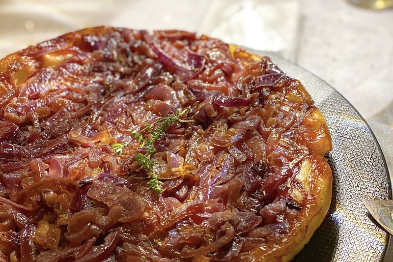 French Onion Tarte Tatin