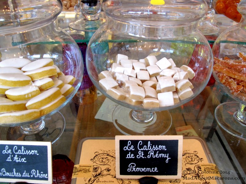 almond marzipan calisson speciality French sweets from Provence