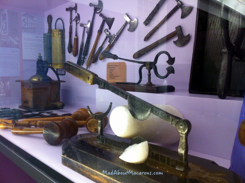 Sugar cone cutters - Paris Chocolate Museum