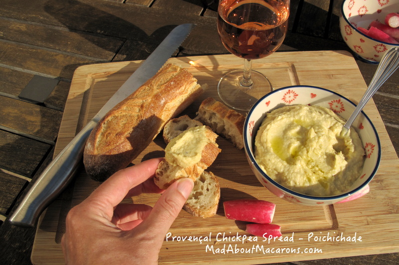 Chickpea Spread or French poichichade - Hummous from Provence