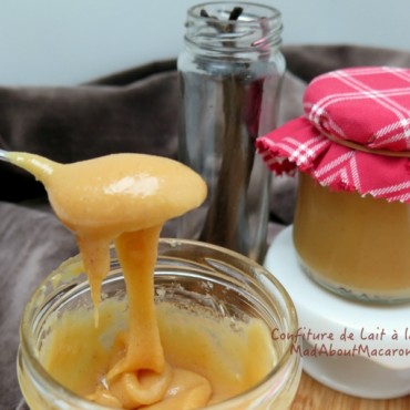 Confiture de lait with vanilla French Milk Jam