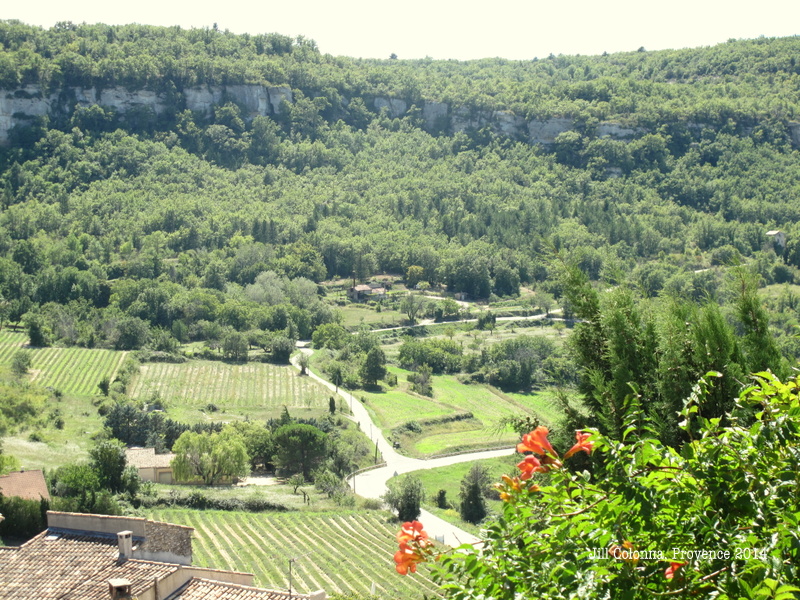 View from Saignon in Provence