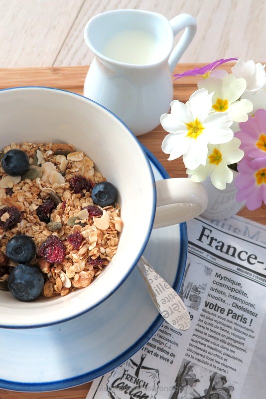 Maple Granola in a cup