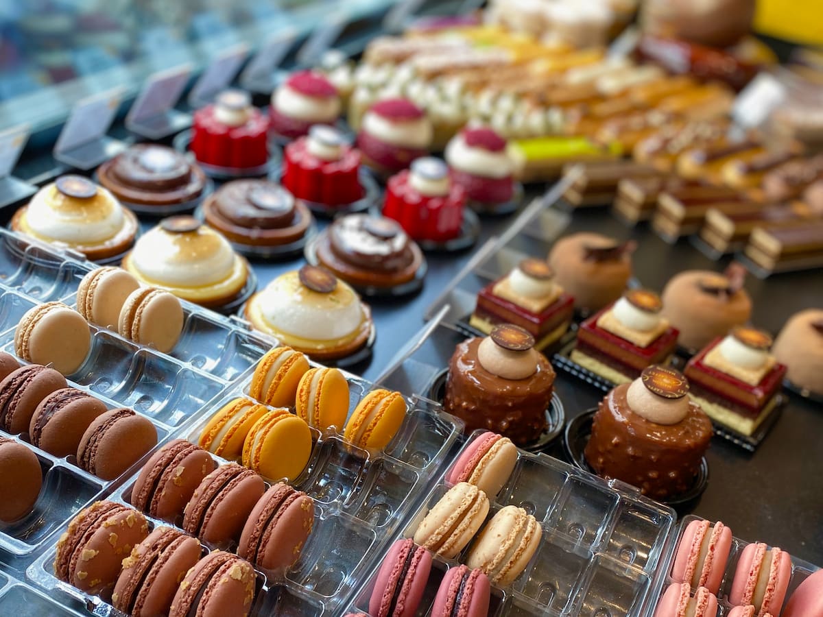 perfect french patisserie in the window