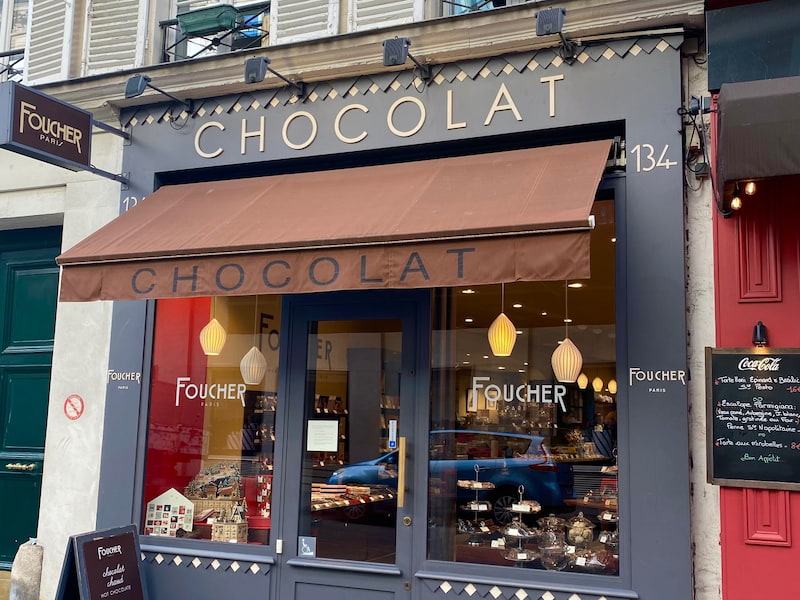 foucher chocolate shopfront