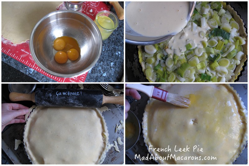 How to make Flamiche, or French Leek tart