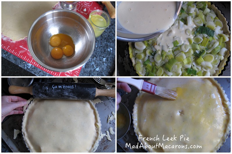 How to make Flamiche, or French Leek tart