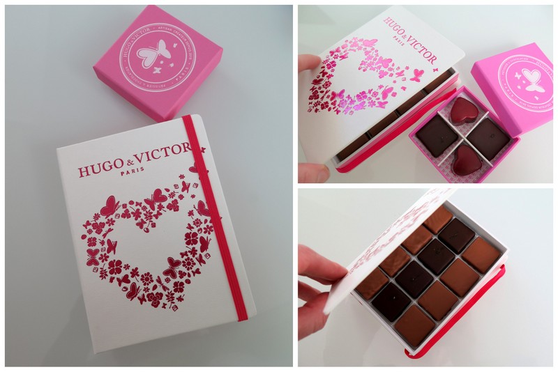 Valentine Chocolates from Hugo & Victor, Paris
