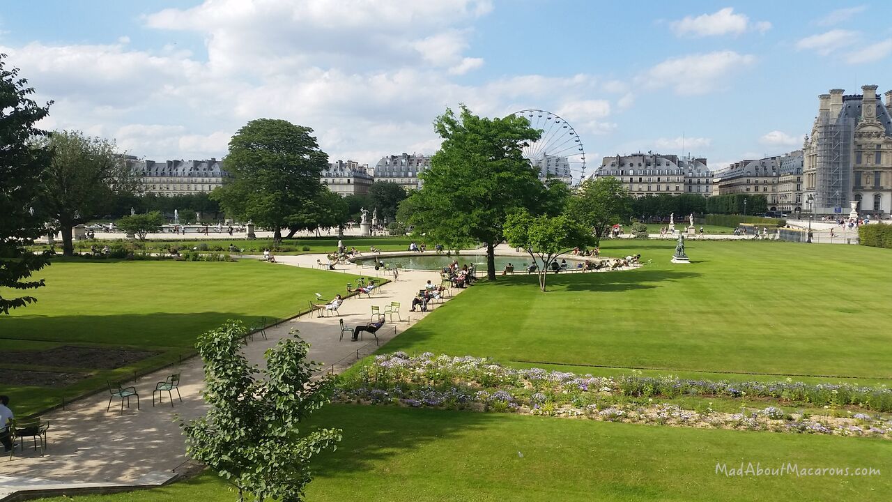 Tuileries Gardens Paris history and new cafe terrace