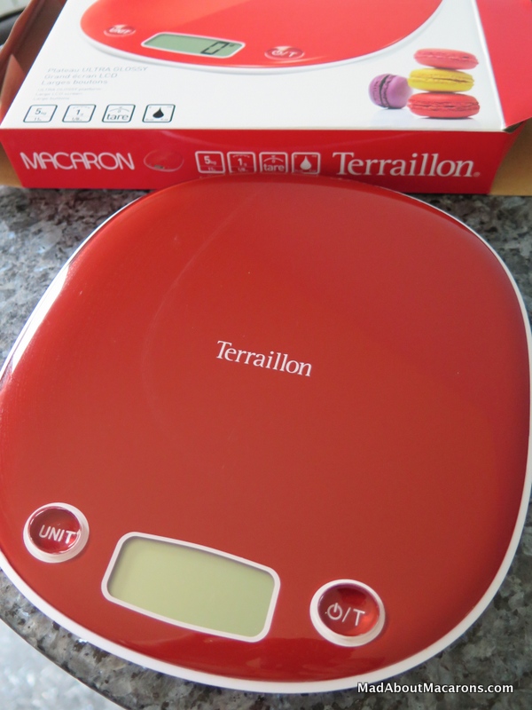 Digital macaron scales Terraillon