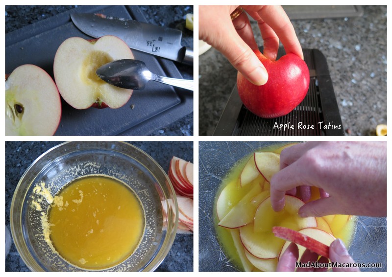 How to make apple roses without pastry