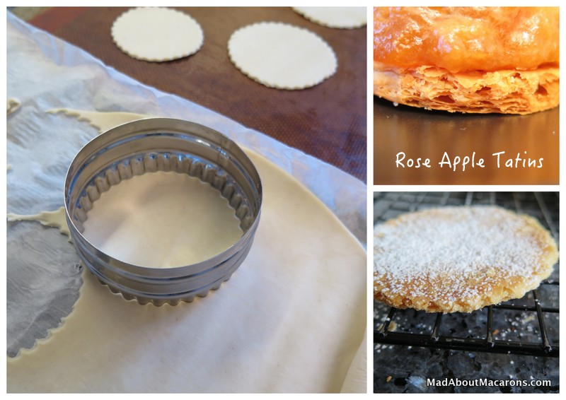 Prepare the crispy puff pastry bases