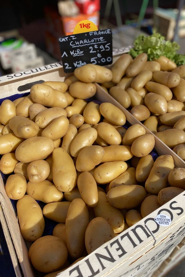 French Charlotte Potatoes