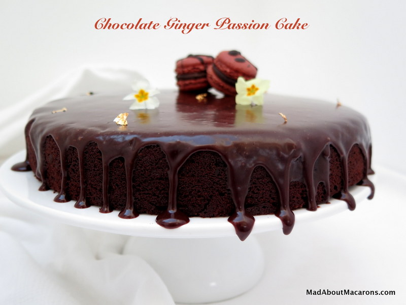 chocolate ginger passion cake