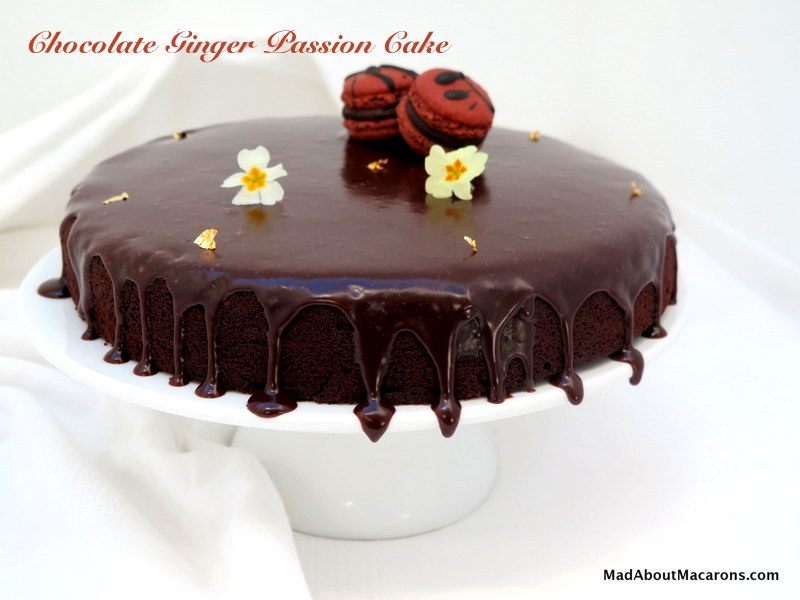 chocolate ginger passion cake