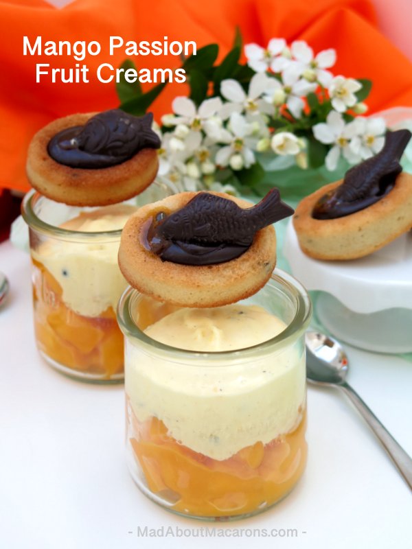 Mango Passion Creams #desserts #desserttable #mangodesserts