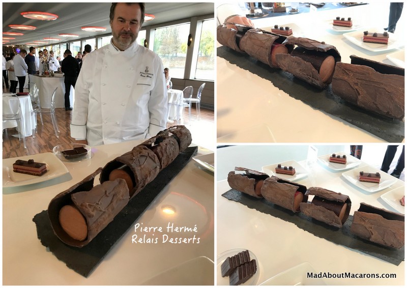 relais desserts yule log Pierre Hermé