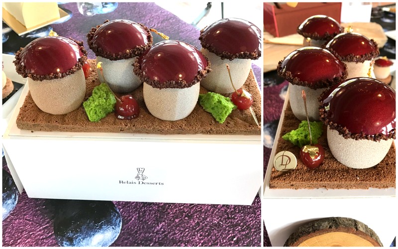 relais desserts yule log laurent duchene Paris