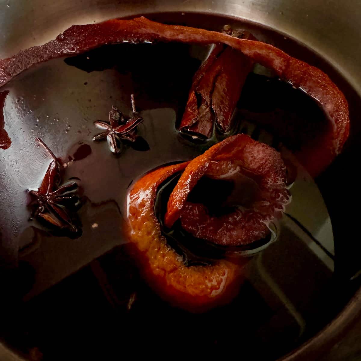 mulled wine reduction