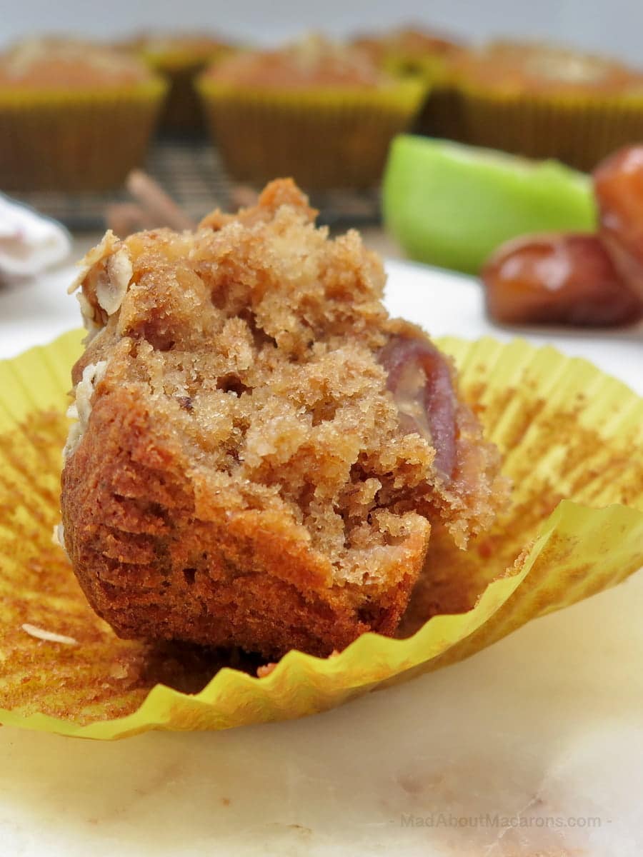 healthy bran muffins with apple