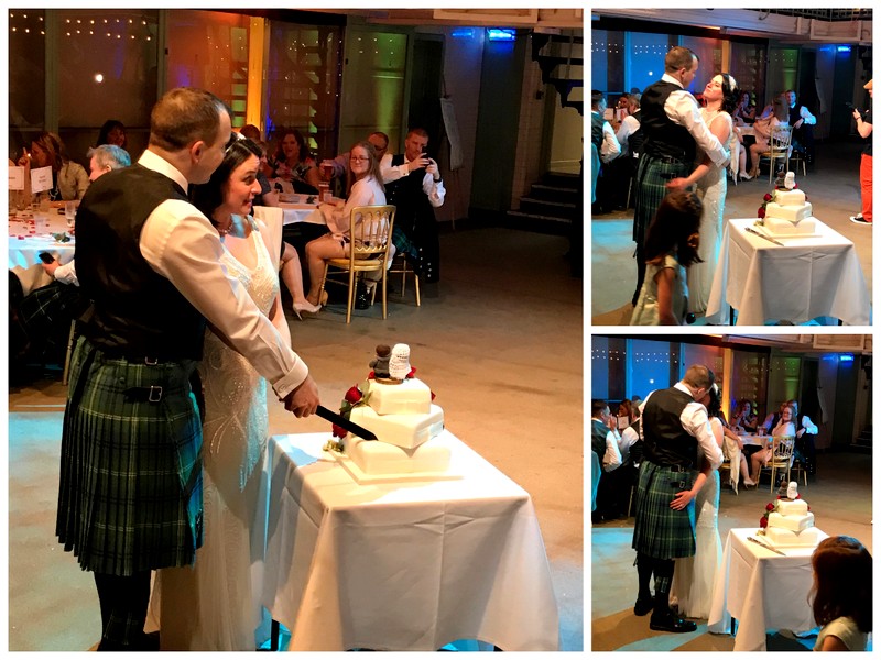 matrimonial cake Scottish wedding