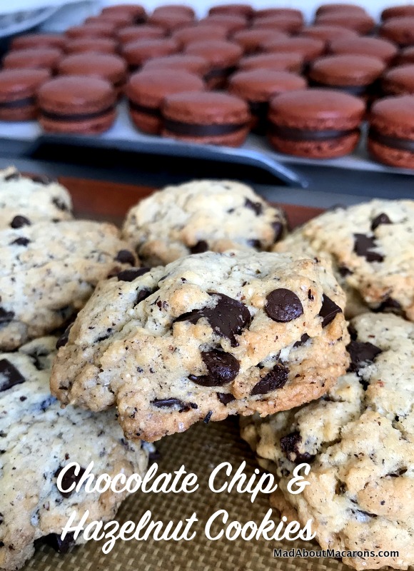 chocolate chip hazelnut cookies