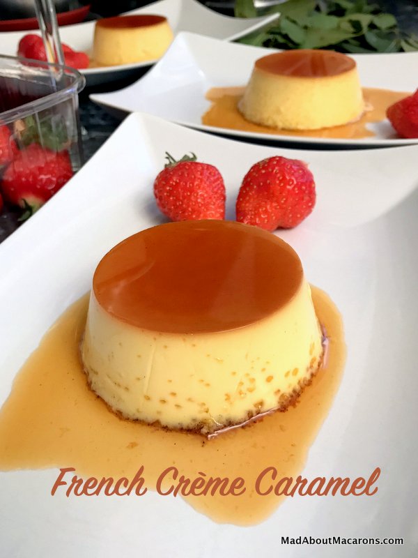 French Crème Caramel (flan aux oeufs au caramel)