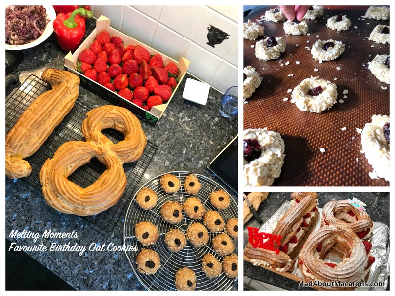 Melting Moments easy oat cookies for birthdays