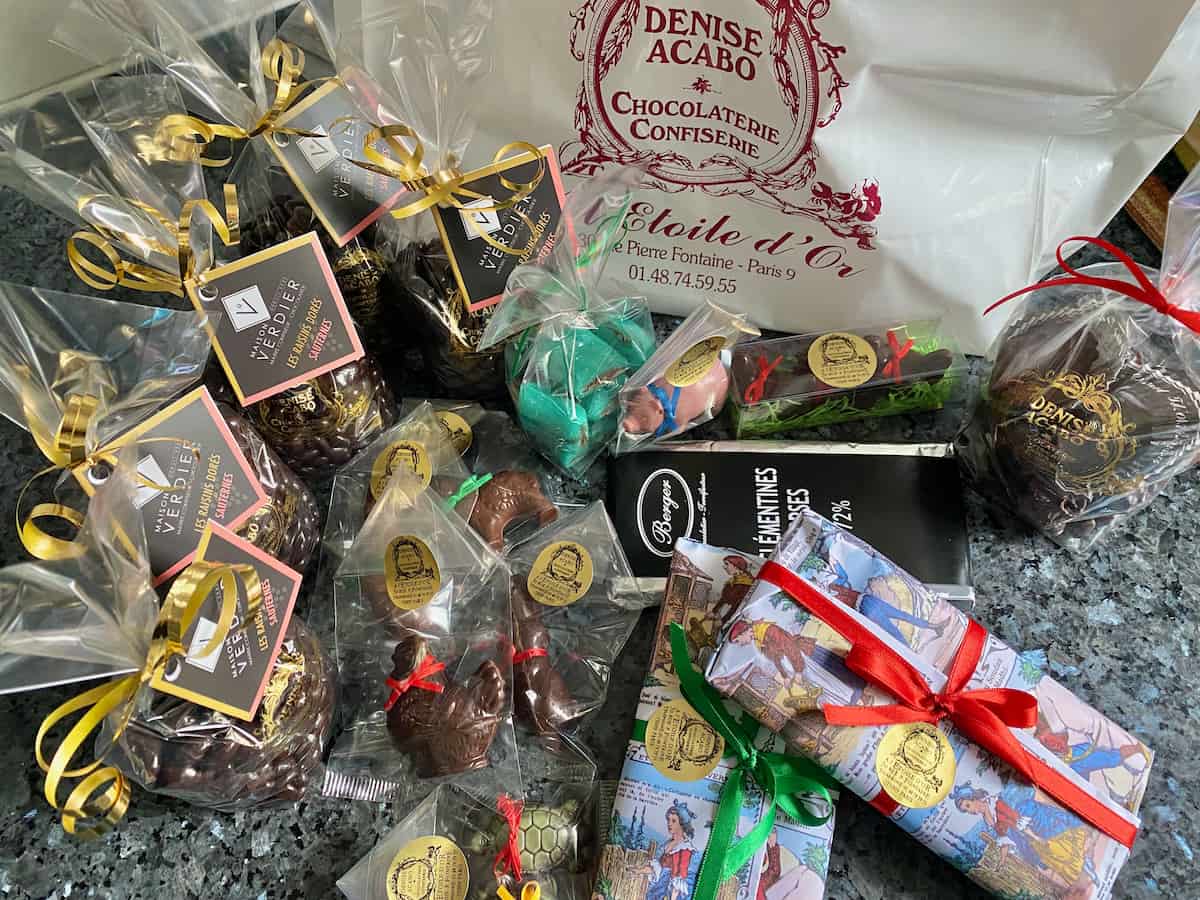 packages of chocolate treats