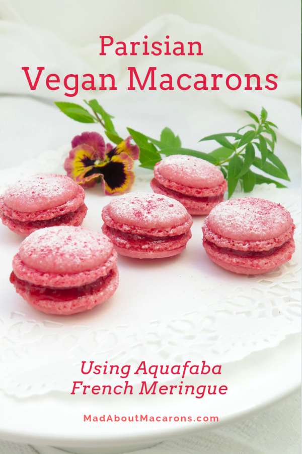 Vegan macarons recipe Aquafaba