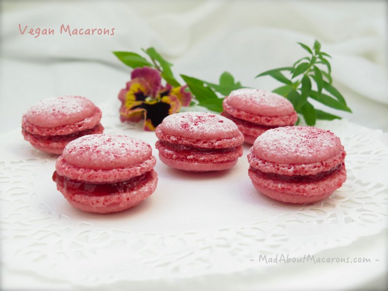 Vegan macarons