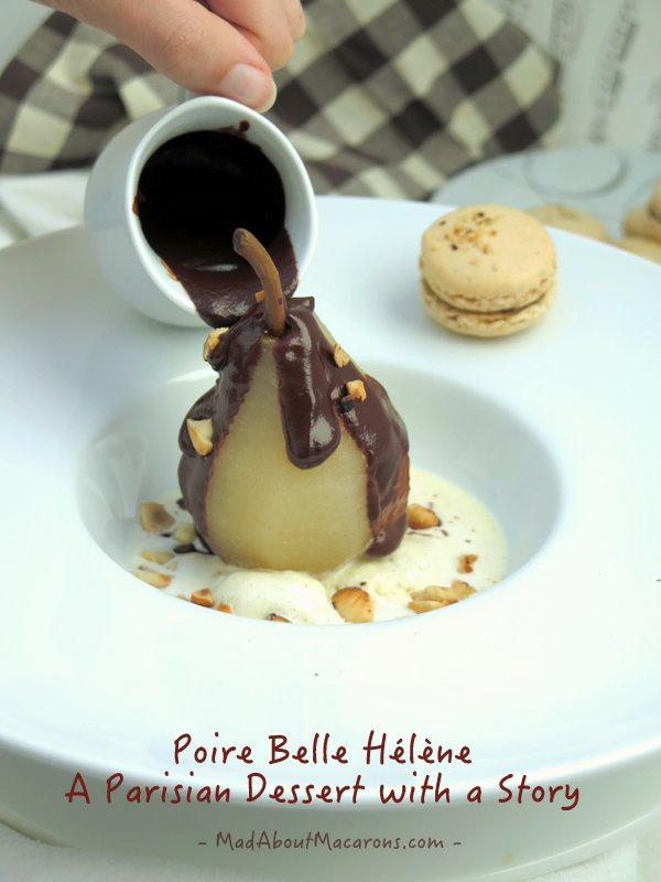 Poire Belle Helene #dessertstory #Parisian