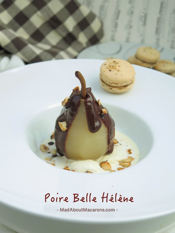 Poire Belle Helene #dessertstory #chocolatedessert #dessertrecipes 