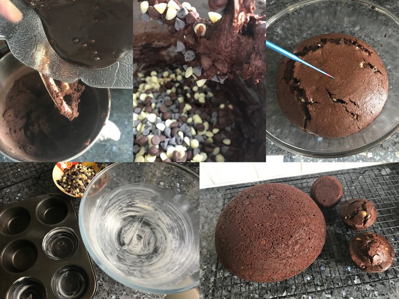 Chocolate Easter Bunny Birthday Cake Method