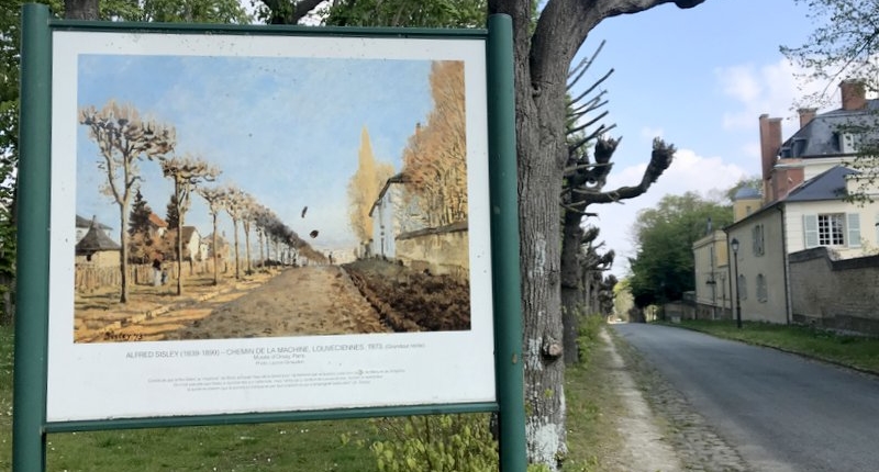 In Louveciennes near Versailles, the home of Madame Dubarry