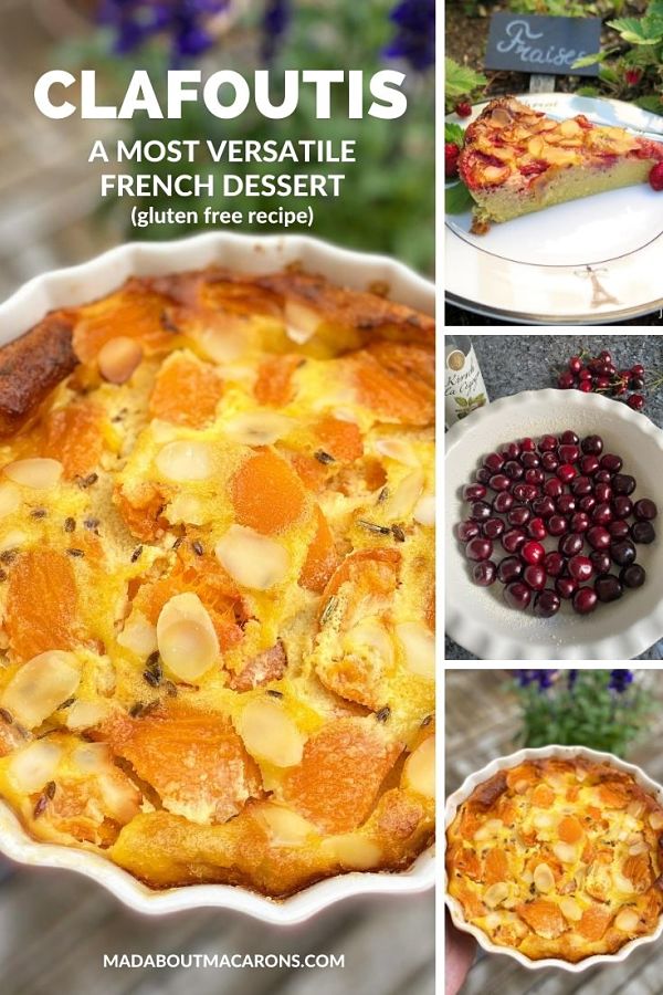 French Clafoutis fruit variations