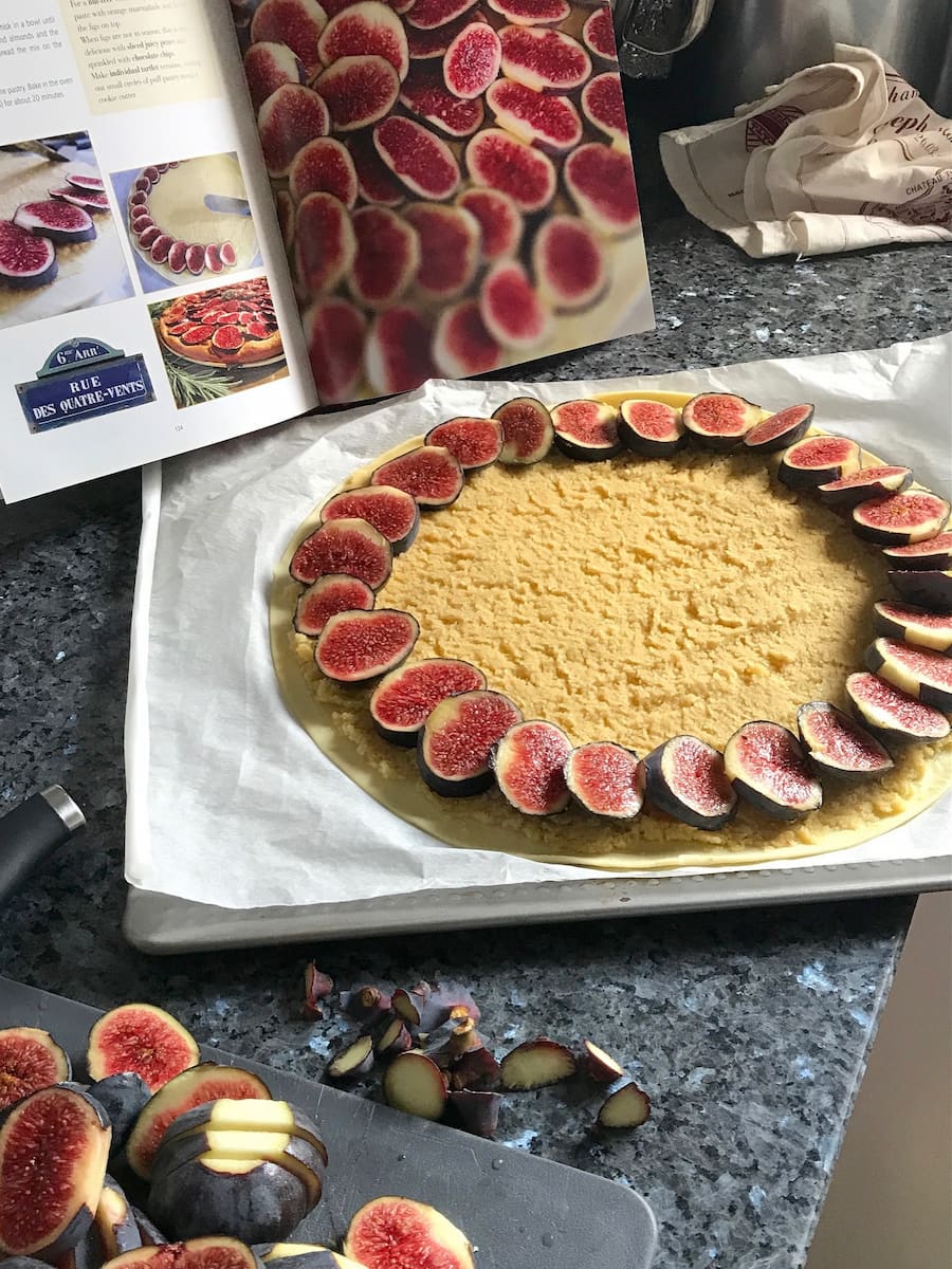 fig honey tart