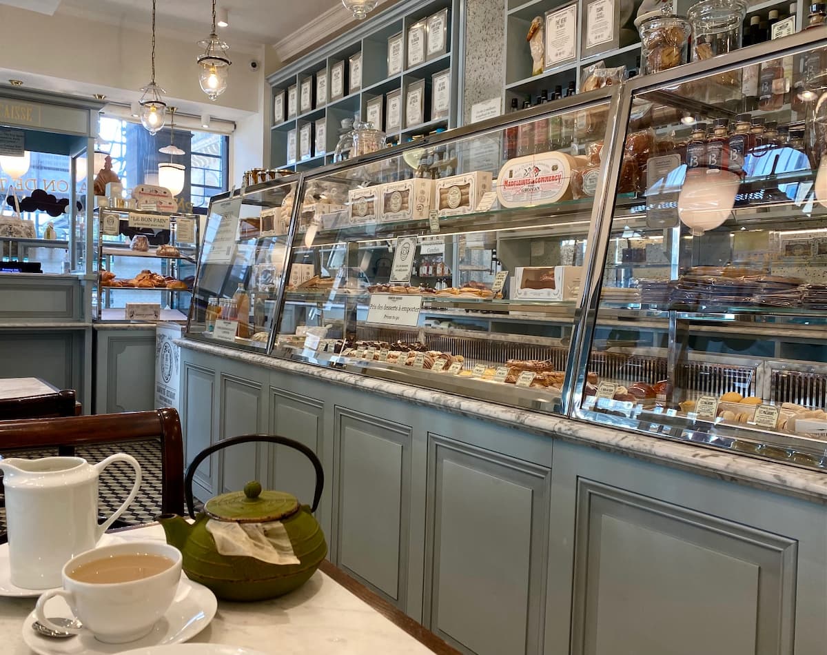 pastry shop tea room Paris