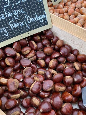 box of chestnuts