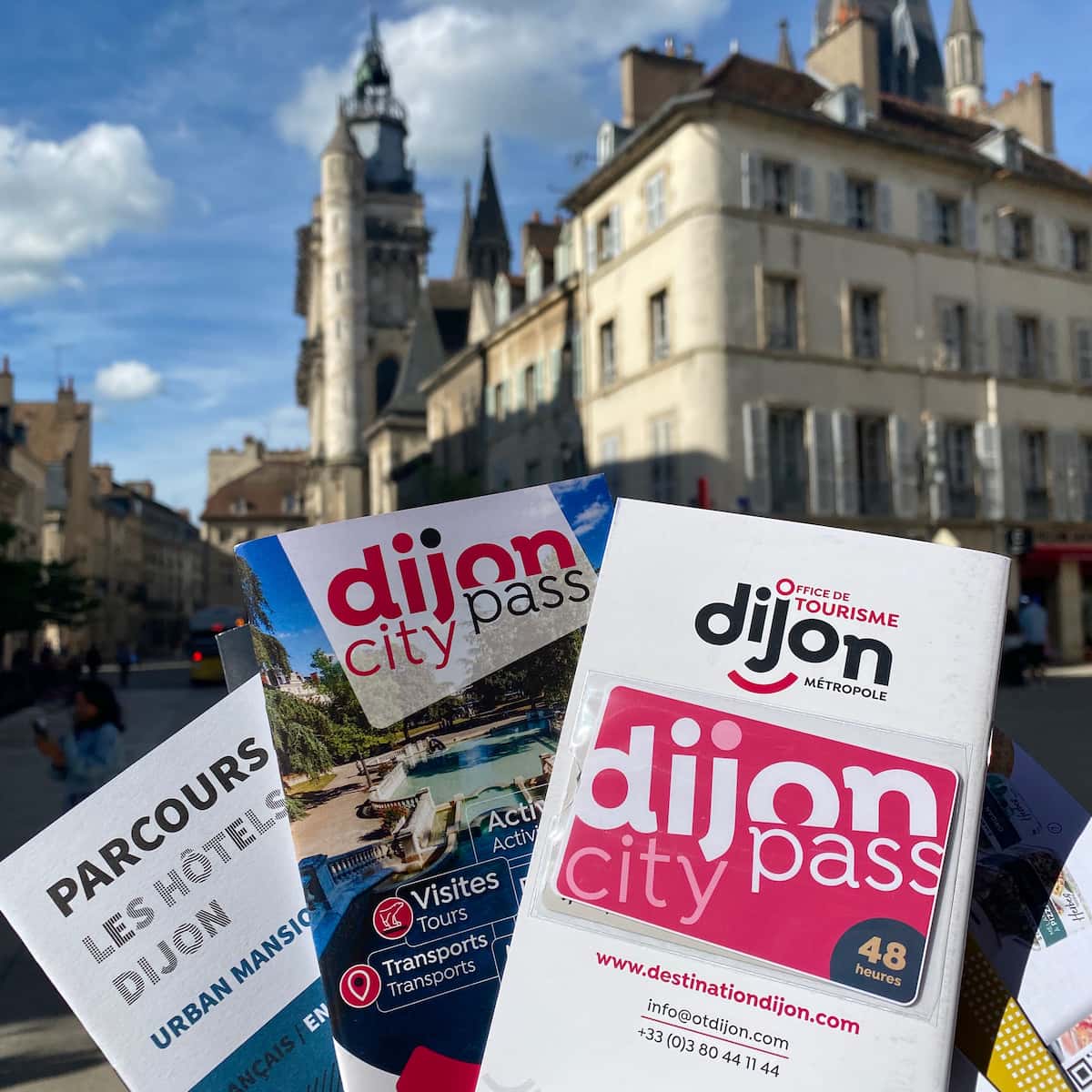 tourist city passes in Dijon
