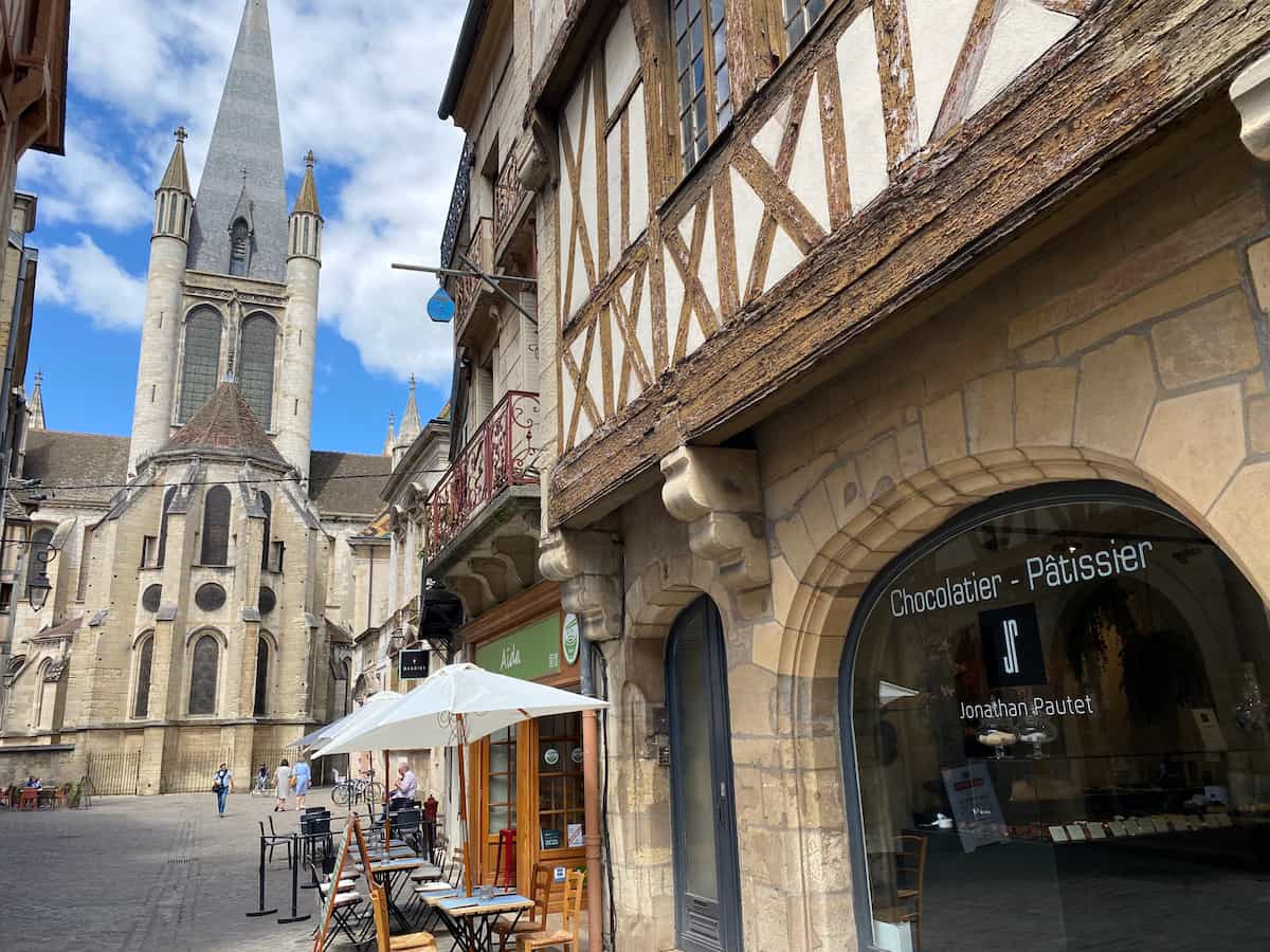 old streets of Dijon