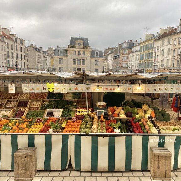 french market scene