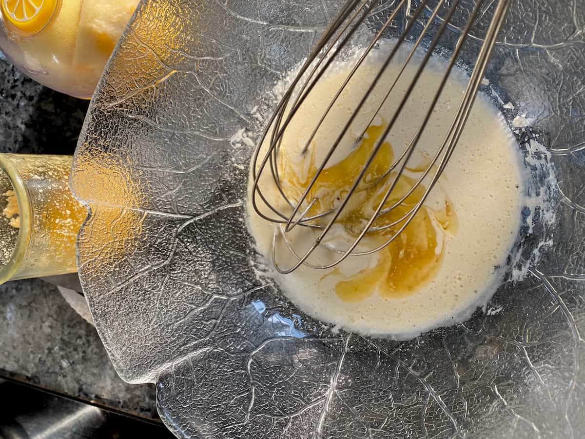 how to recuperate a split butter sauce by whisking in more cream