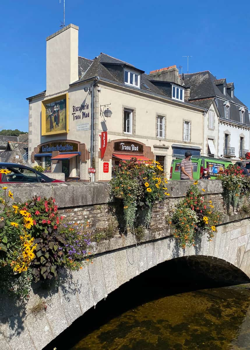 the original biscuit making shop in Pont Aven Brittany where the Palet Breton was created