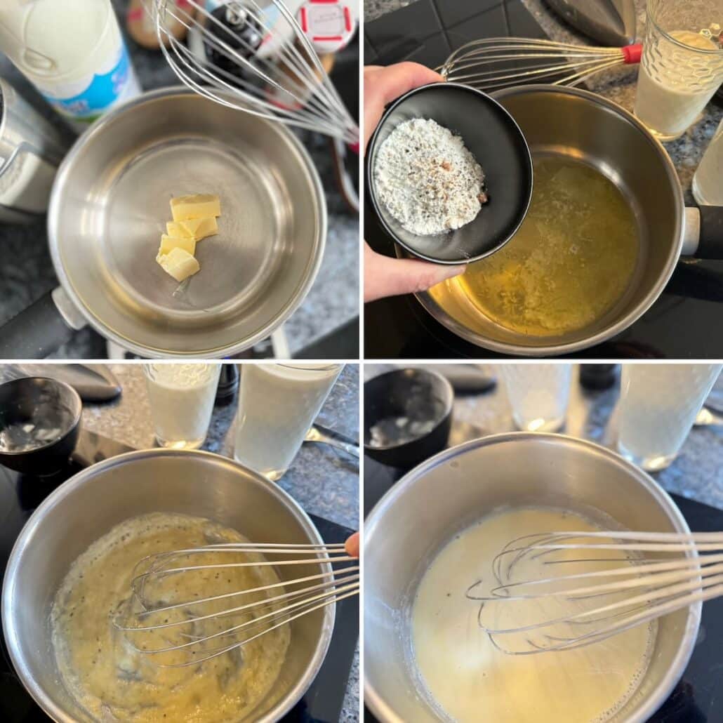 Making Bechamel Béchamel Sauce Recipe